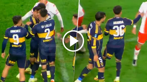 La bronca de Paredes con los jugadores de Independiente: hasta se enojó con un compañero