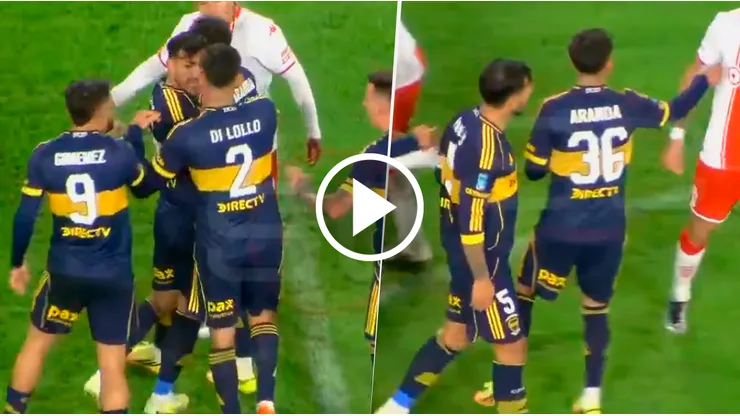 La bronca de Paredes con los jugadores de Independiente: hasta se enojó con un compañero
