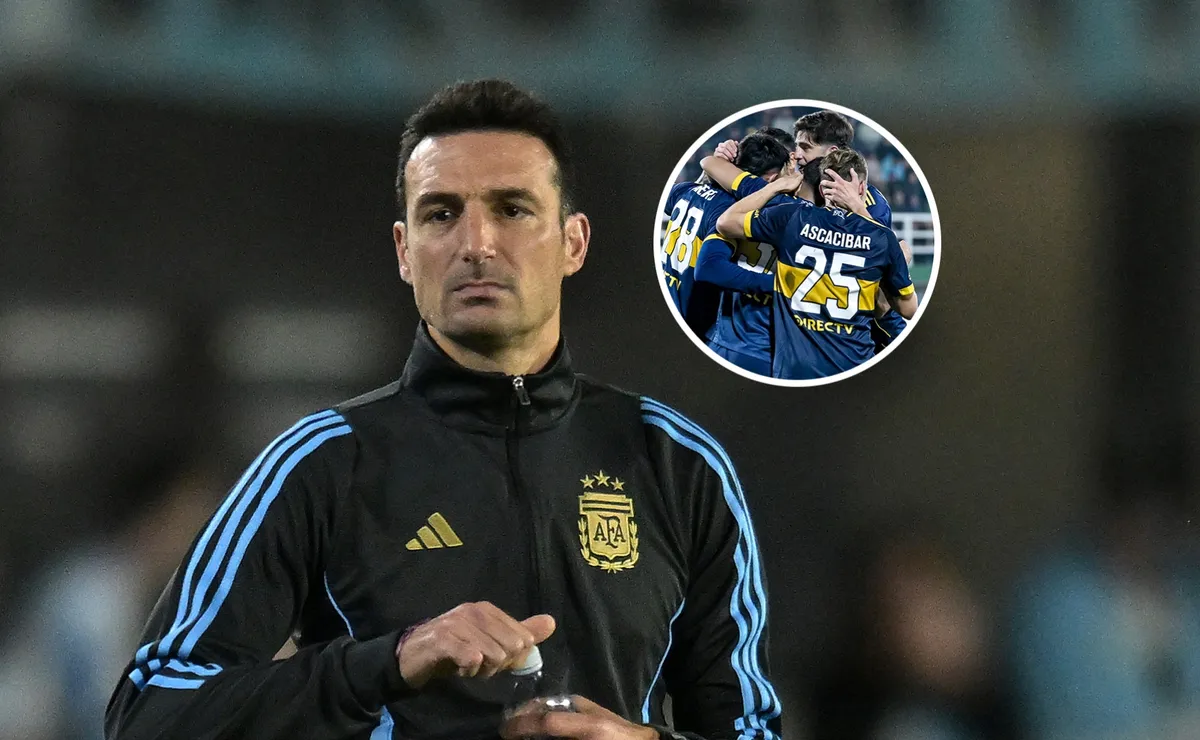 Scaloni puso a cuatro jugadores de Boca en la prelista de Argentina para el Mundial 2026