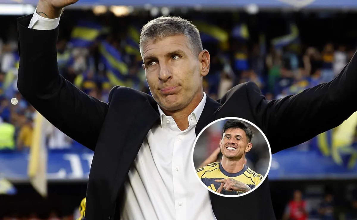 Martín Palermo respaldó a Adam Bareiro en Boca: 