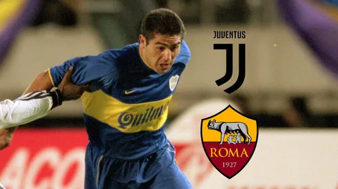 Riquelme tuvo chances de jugar en Juventus o Roma.