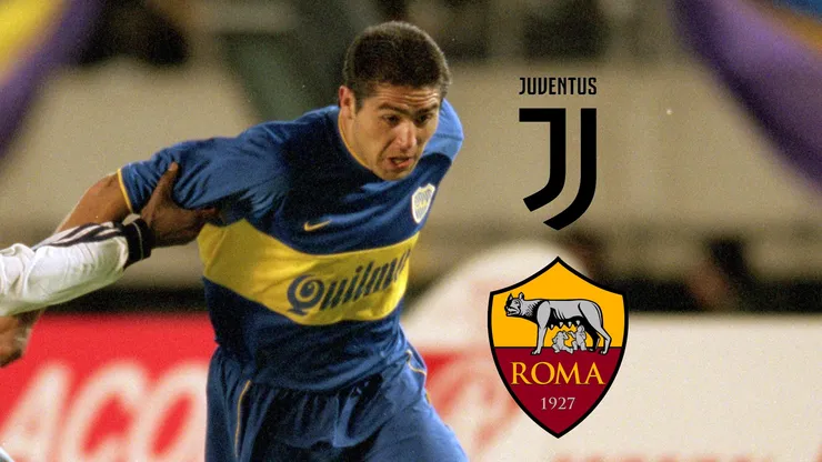 Riquelme tuvo chances de jugar en Juventus o Roma.