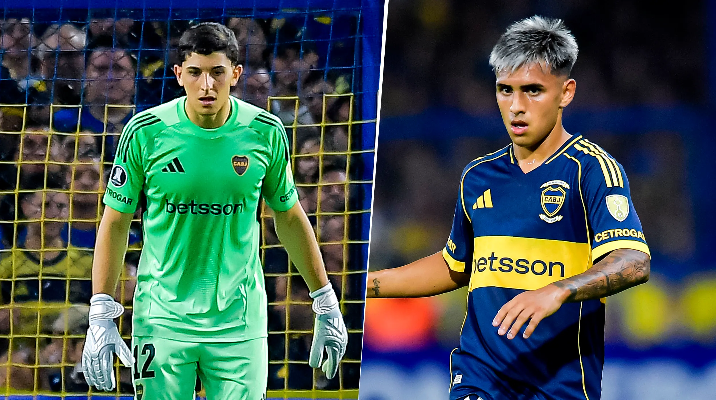 Brey y Delgado, criticados en Boca. (Getty)