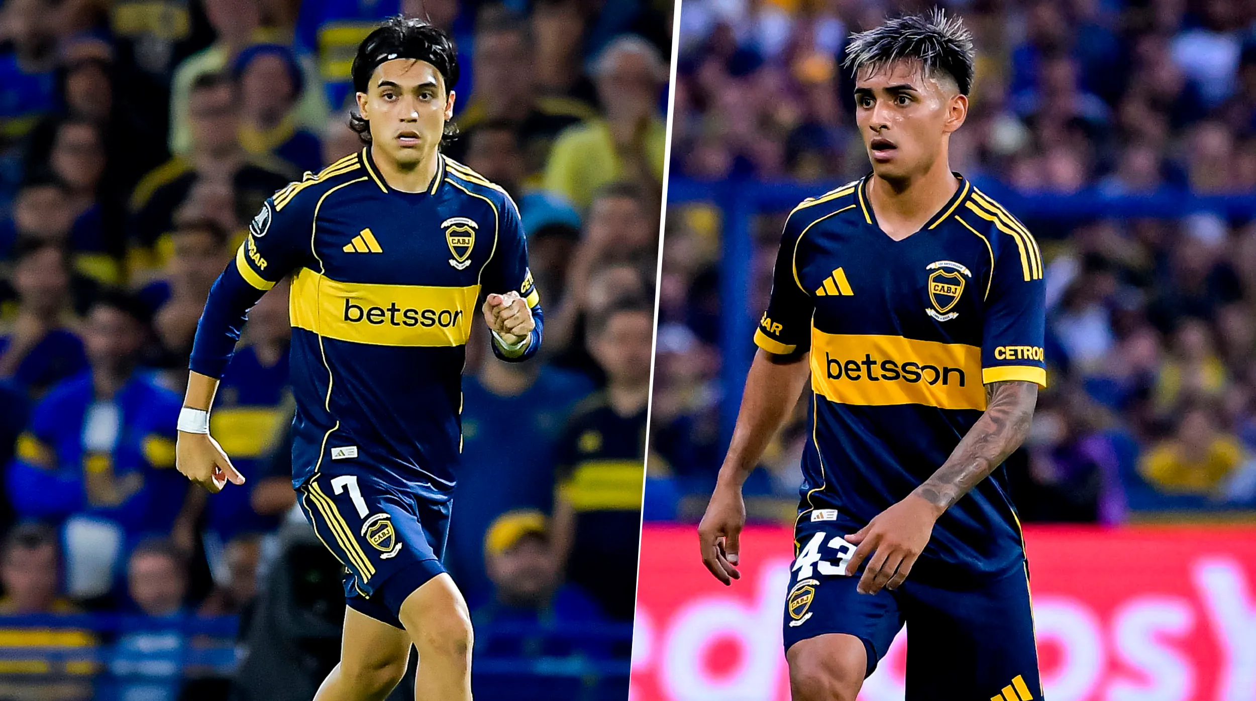 Zeballos y Delgado tendrán ofertas para irse de Boca. (Getty)