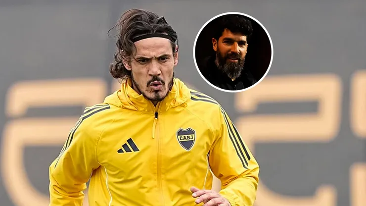Abreu bancó a Cavani y contó detalles sobre cómo vive su presente en Boca.