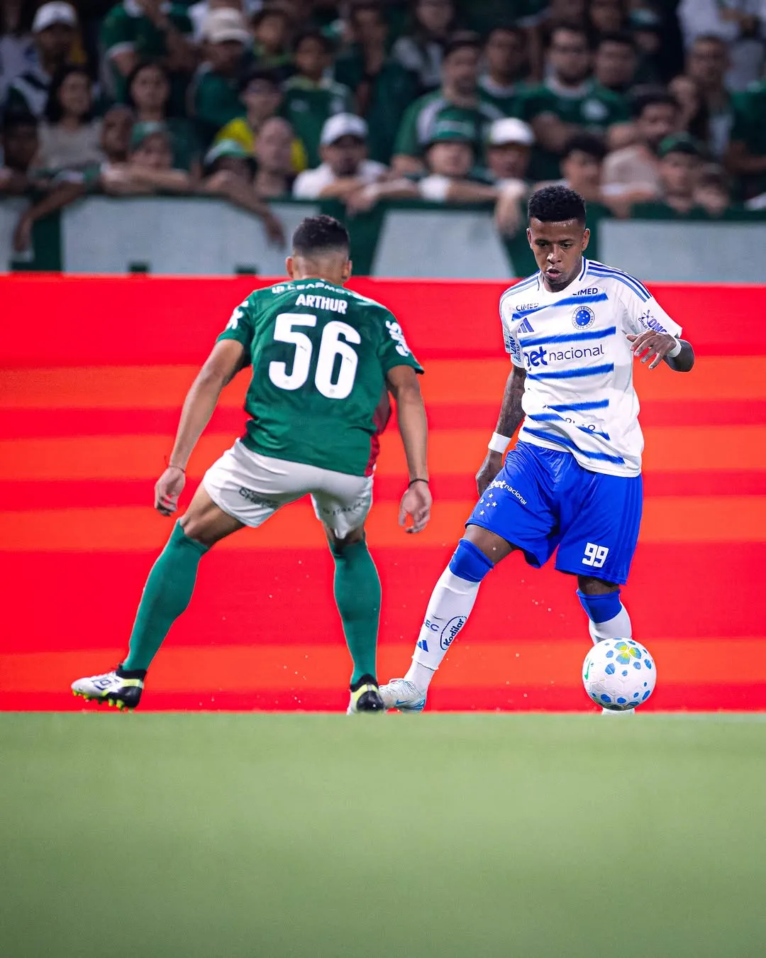 Cruzeiro igualó ante Palmeiras. (Cruzeiro Oficial)