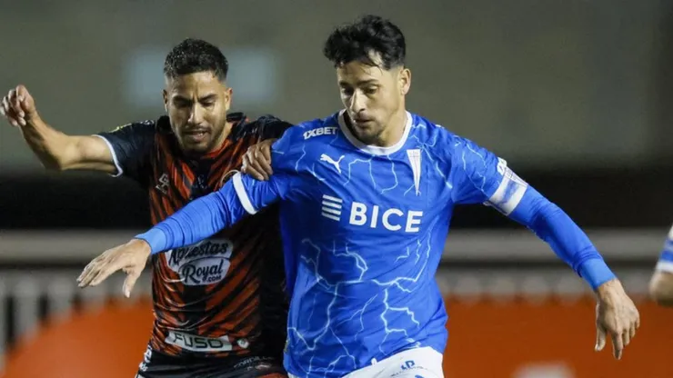 La figura de Universidad Católica que se perdería el duelo ante Boca por haber recibido un rodillazo en la cara.