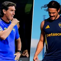 La decisión final de Úbeda con Cavani para Boca vs. Cruzeiro