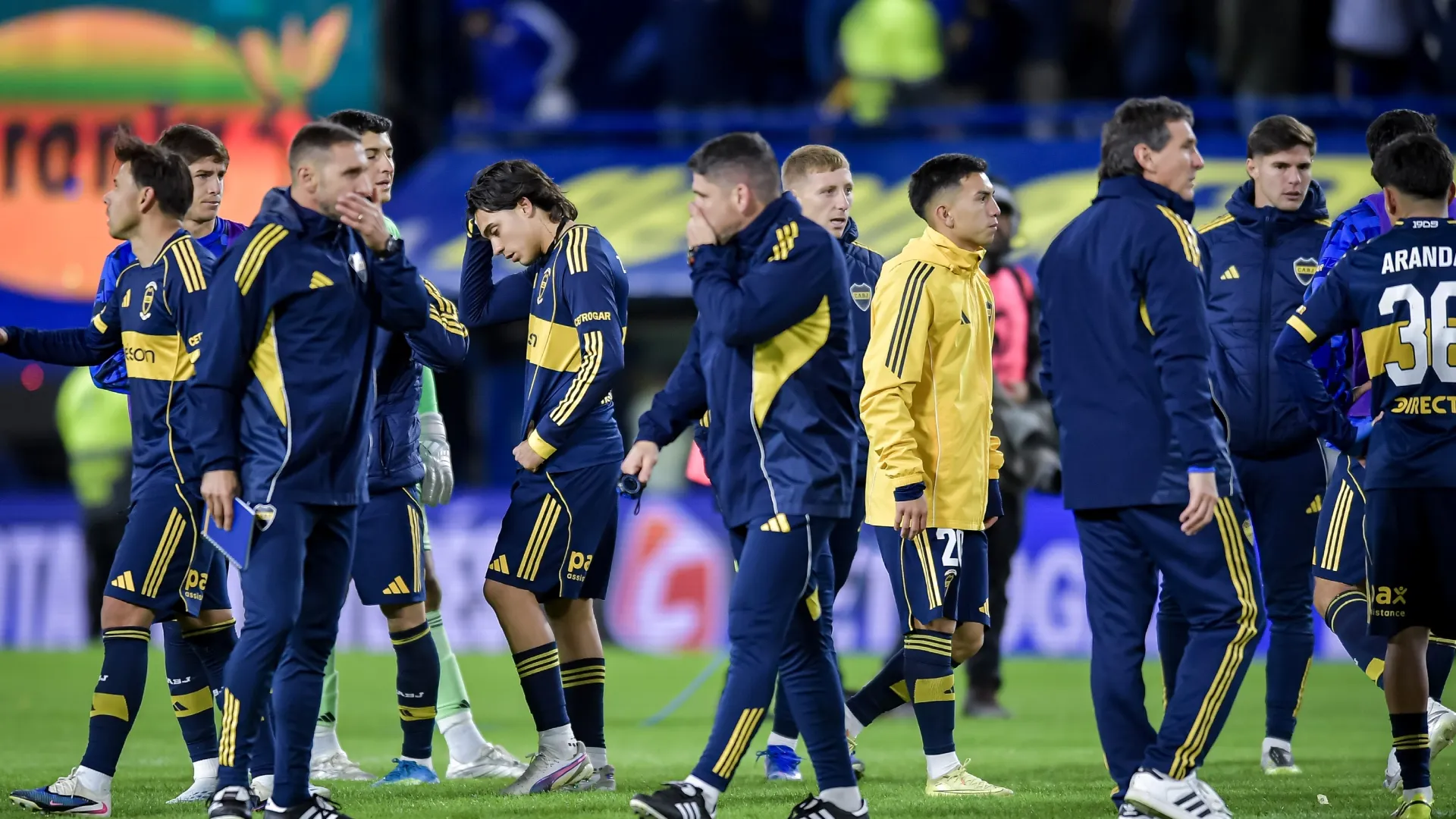 El pedido en Boca es claro: sin expulsiones ante Cruzeiro. Foto: Getty