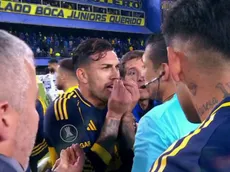 Paredes enfrentó al árbitro de Boca-Cruzeiro: "Es una vergüenza lo que hiciste"