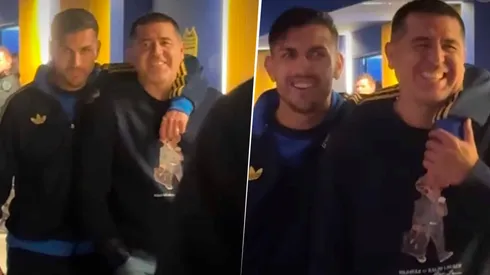 Paredes y Riquelme, más juntos que nunca.