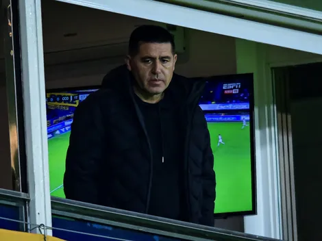 Riquelme habló con los jugadores de Boca tras el polémico empate ante Cruzeiro