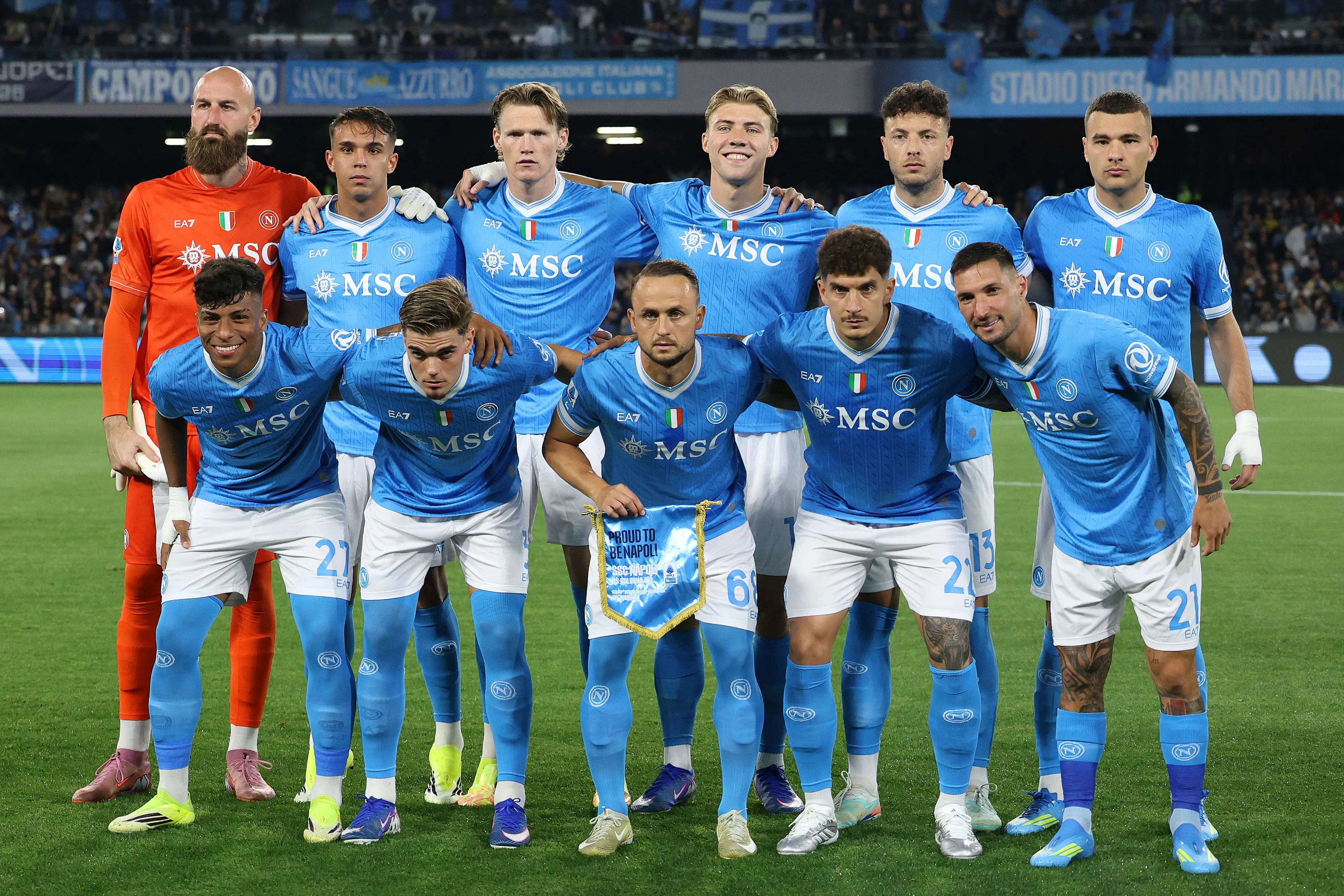 Napoli, el candidato a quedarse con Zeballos. (Getty)