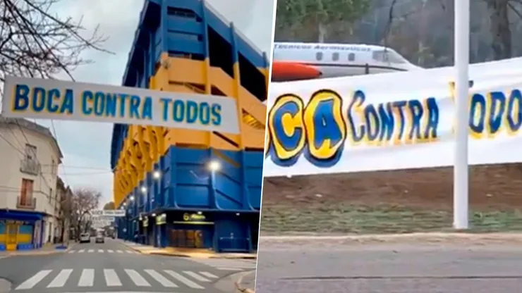 Los pasacalles en La Bombonera y el Predio de Boca.
