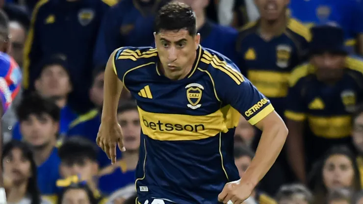 Merentiel no entrenó con el grupo.