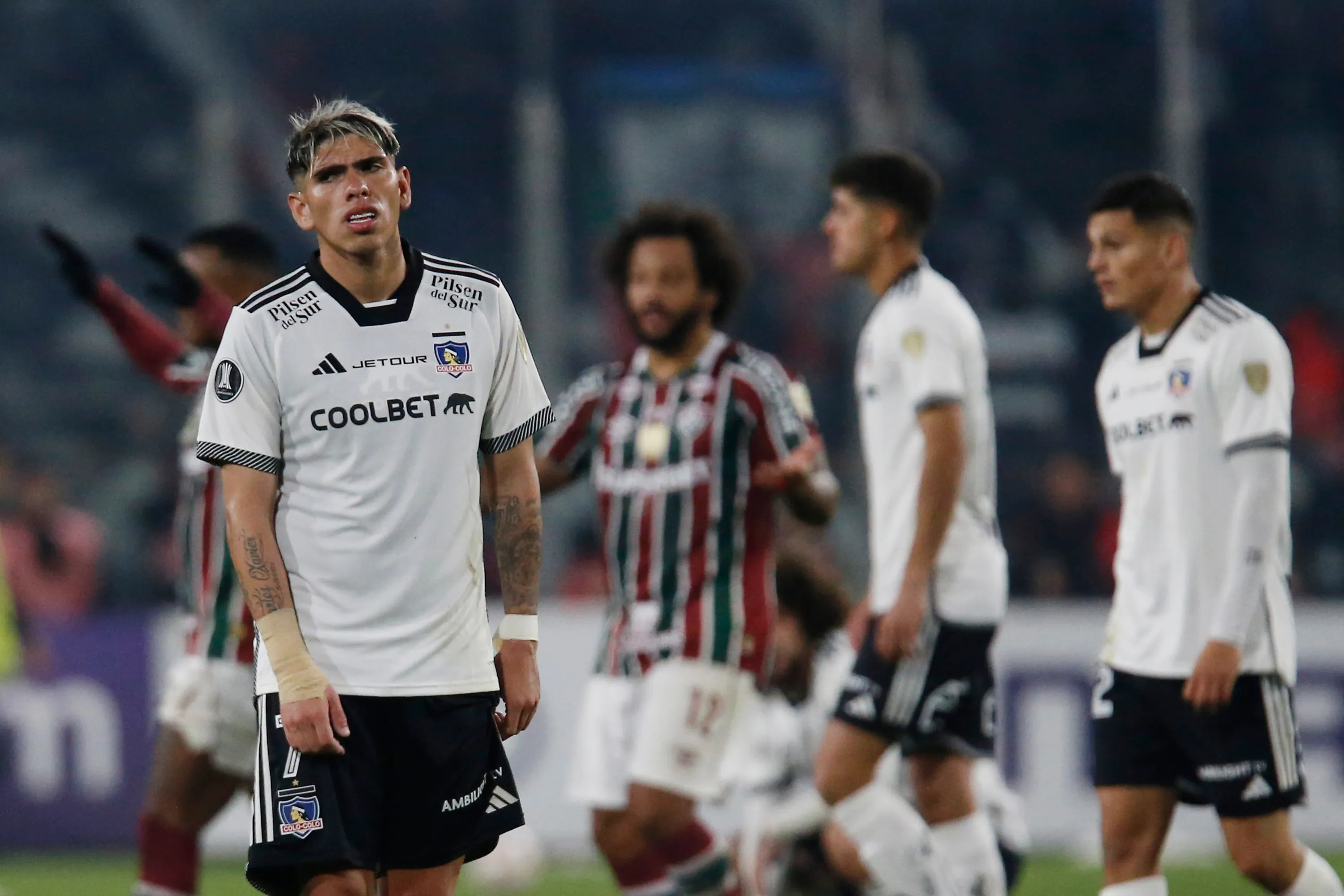 Palacios, en Colo Colo. (Getty)