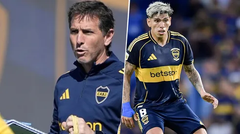 Boca se entrena en Ezeiza pensando en Universidad Católica.