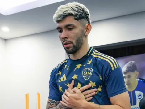 Julio Enciso apareció con una camiseta de Boca en Instagram y volvió locos a los hinchas