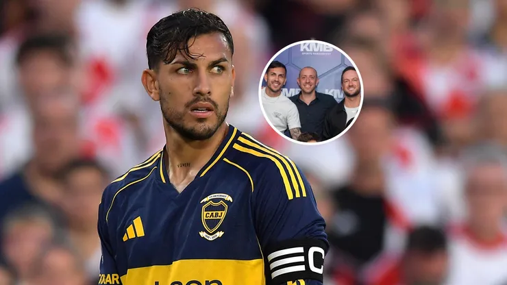 El capitán de Boca. presente en un evento del representante de Paulo Dybala.