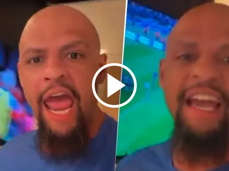 Viral: el festejo de Felipe Melo tras la derrota de River contra Belgrano en la final