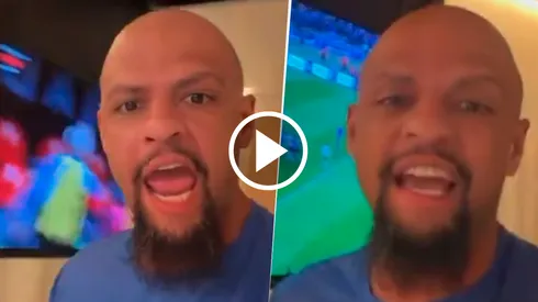 Felipe Melo festejó el triunfo de Belgrano.