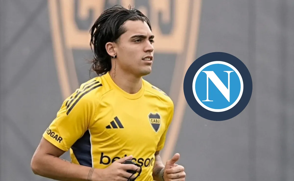 Zeballos, a un paso de Napoli: qué falta para que se confirme su salida de Boca