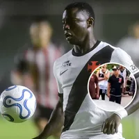 A meses del no a Boca, Hinestroza fue increpado en Brasil: “Que te echen"