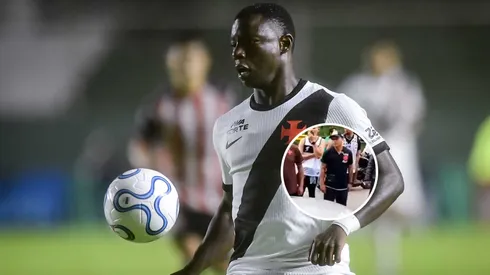 Hinestroza fue increpado por hinchas de Vasco da Gama.