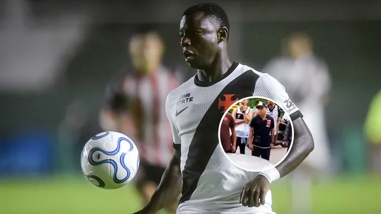 Hinestroza fue increpado por hinchas de Vasco da Gama.