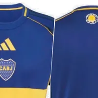Así sería la camiseta que podría usar Boca ante U. Católica en homenaje a la Copa Libertadores del 2001