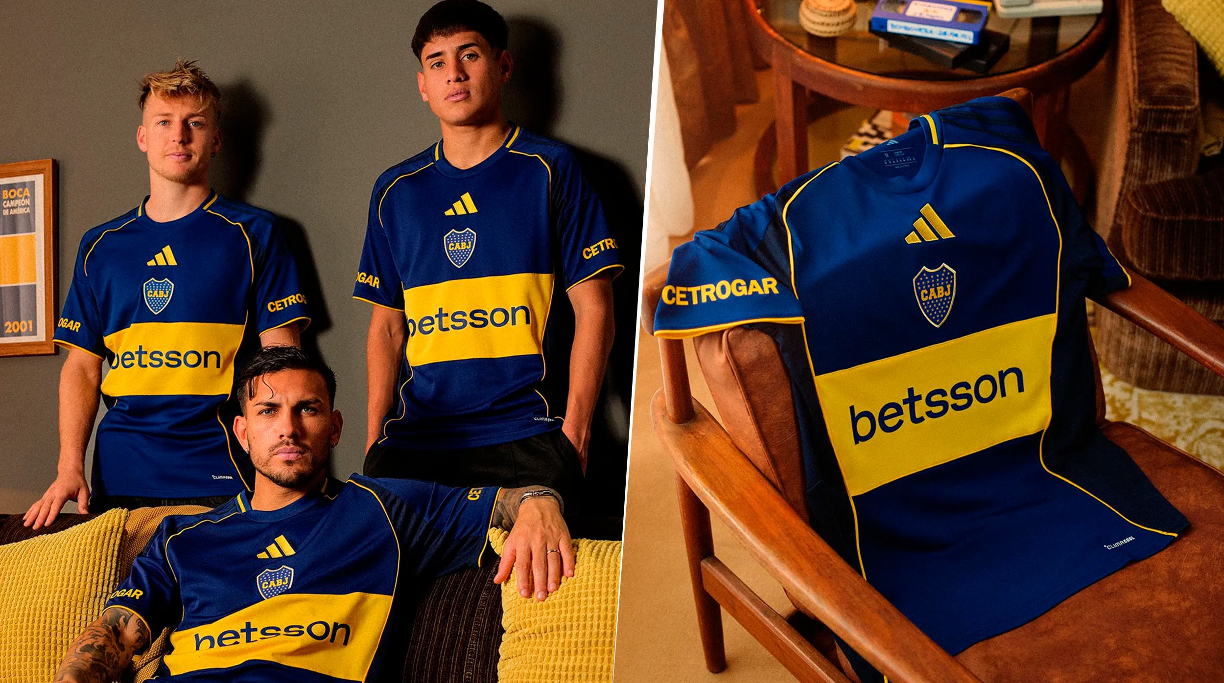 La nueva camiseta de Boca.