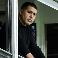 Riquelme bajó al vestuario luego de la eliminación de Boca
