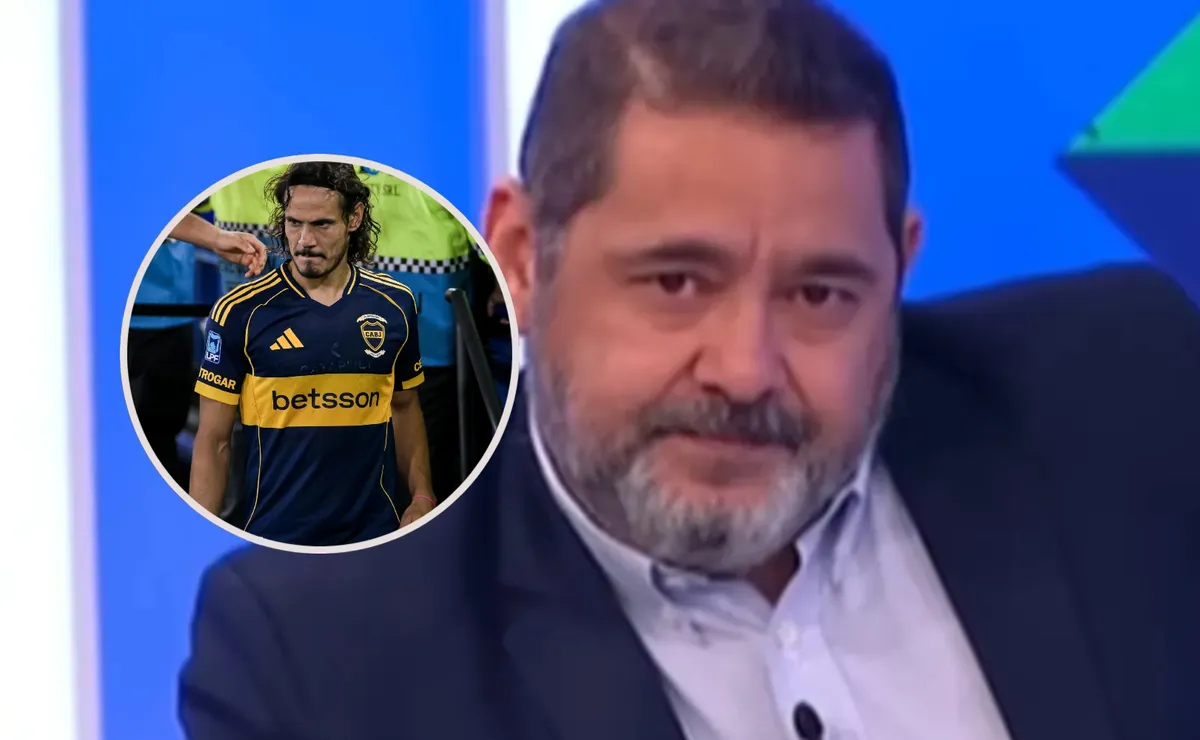 La bronca de Traverso con Cavani y un pedido a Riquelme: 