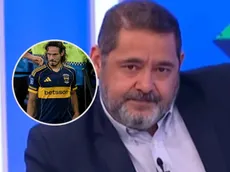 El fuerte pedido de Traverso a Riquelme sobre Cavani: "Está siempre en el palco"
