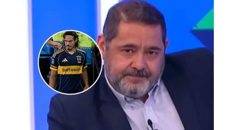 Traverso habló sobre Cavani y su presencia en el palco.