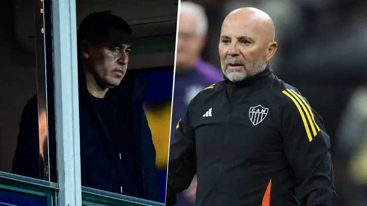 La postura de Riquelme con Sampaoli.