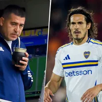 La reunión que se puede venir en Boca entre Cavani y Riquelme