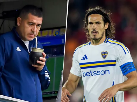 La reunión que se puede venir en Boca entre Cavani y Riquelme