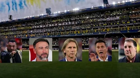 Suenan varios DTs para Boca con distintas situaciones.