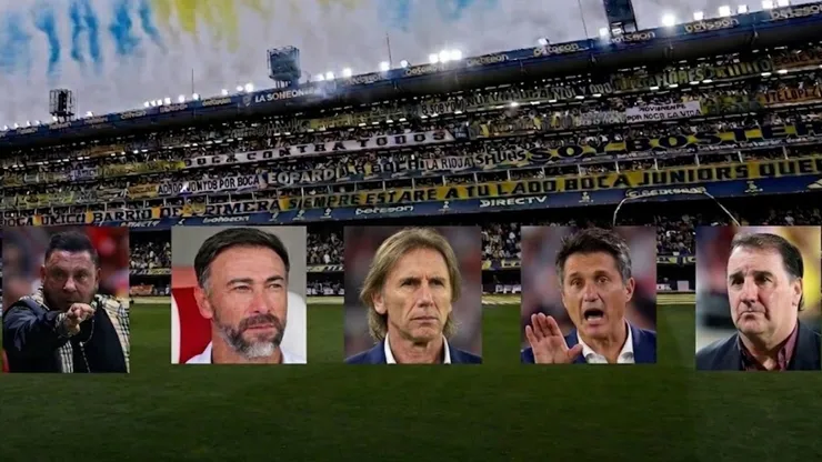 Suenan varios DTs para Boca con distintas situaciones.