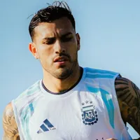 Sonríe Scaloni: la buena noticia de Paredes en la práctica abierta de la Selección Argentina