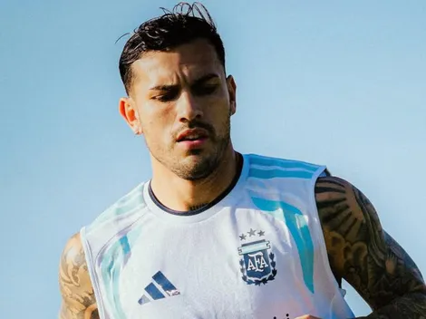 Sonríe Scaloni: la buena noticia de Paredes en la práctica abierta de la Selección Argentina