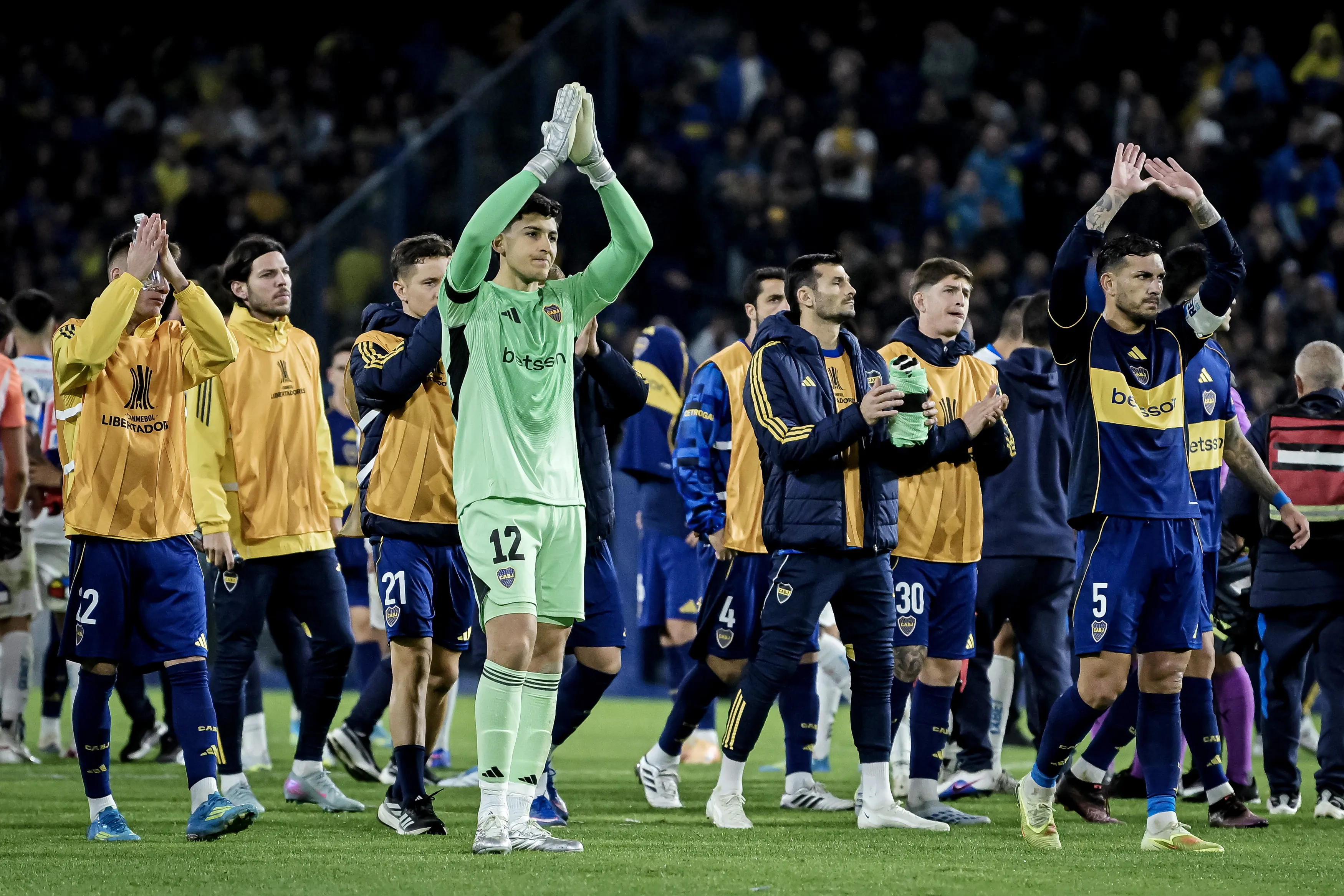 Boca quedó eliminado de la Copa Libertadores 2026. (Getty)