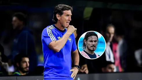 Úbeda habló sobre la lesión de Cavani.
