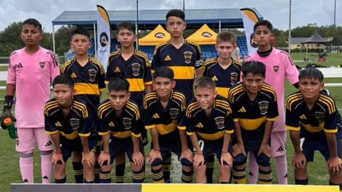 La categoría 2014 de Liga de Boca jugó un torneo en Orlando.