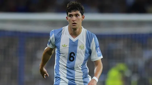 Balerdi, lesionado en la Selección Argentina.