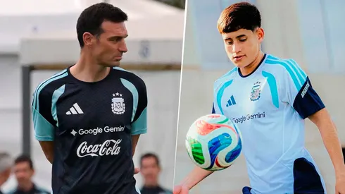 La decisión de Scaloni con Aranda.