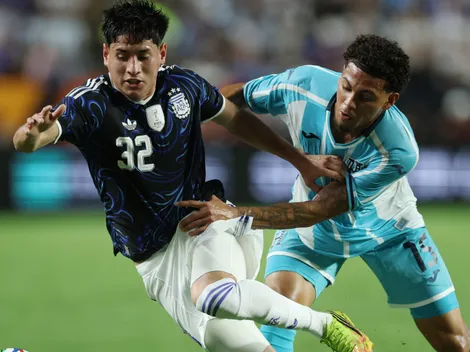 Scaloni elogió a Aranda por su debut en la Selección Argentina: "Tiene potrero"