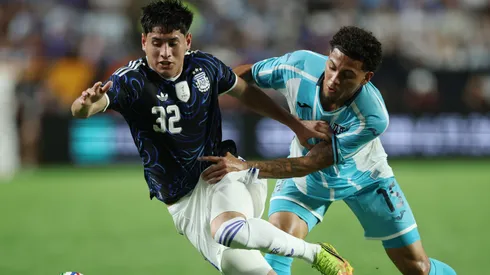 Aranda hizo su debut con la selección mayor.