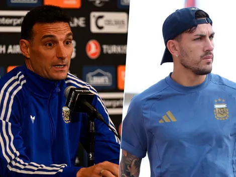 Scaloni puso fecha para la vuelta de Paredes en la Selección Argentina: “Fue algo muscular”